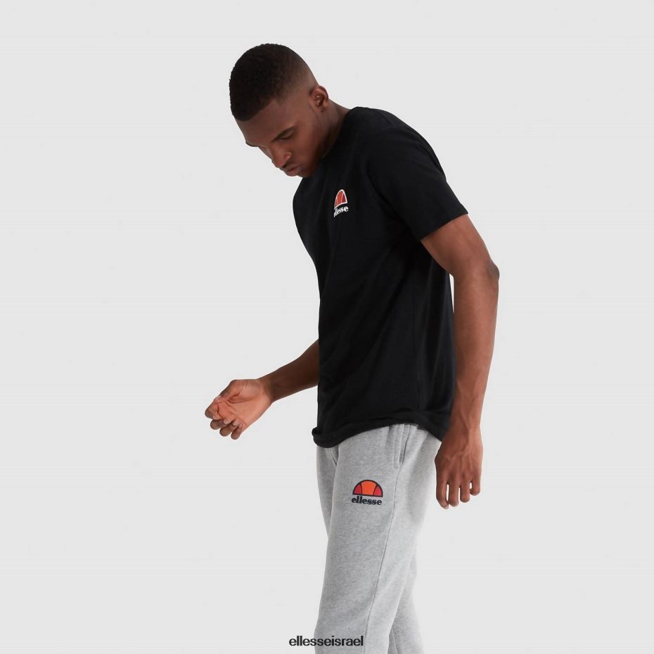 Ellesse הַלבָּשָׁה שָׁחוֹר גברים חולצת טריקו של קנלטו 8T0ZPV409
