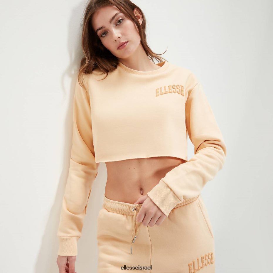 Ellesse הַלבָּשָׁה חום בהיר נשים סווטשירט קנליאו קרופ 8T0ZPV40
