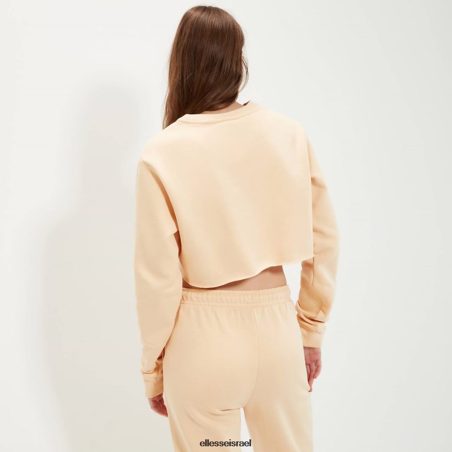 Ellesse הַלבָּשָׁה חום בהיר נשים סווטשירט קנליאו קרופ 8T0ZPV40
