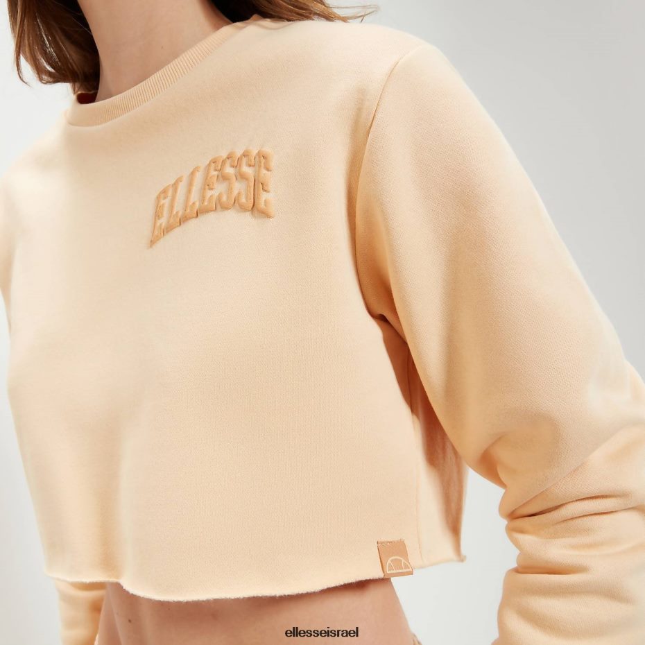 Ellesse הַלבָּשָׁה חום בהיר נשים סווטשירט קנליאו קרופ 8T0ZPV40
