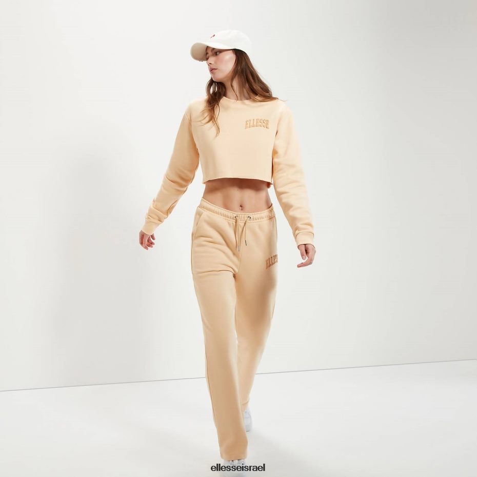 Ellesse הַלבָּשָׁה חום בהיר נשים סווטשירט קנליאו קרופ 8T0ZPV40