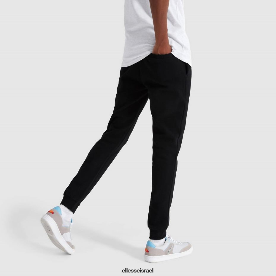 Ellesse הַלבָּשָׁה שָׁחוֹר גברים מכנסי ריצה אווסט 8T0ZPV411