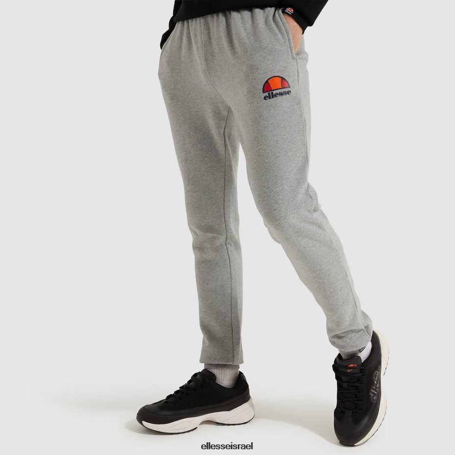 Ellesse הַלבָּשָׁה חוואר אפור גברים מכנסי ריצה אווסט 8T0ZPV413