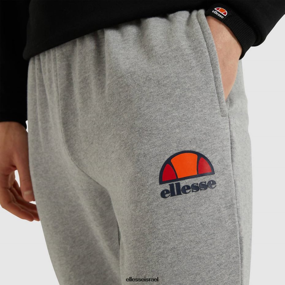 Ellesse הַלבָּשָׁה חוואר אפור גברים מכנסי ריצה אווסט 8T0ZPV413