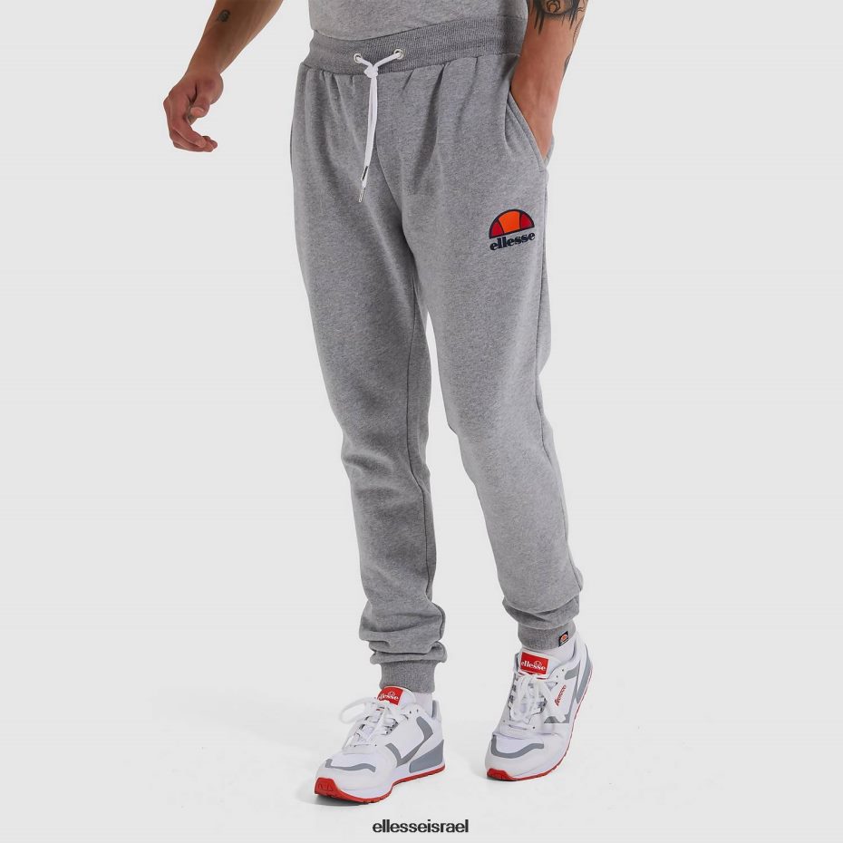 Ellesse הַלבָּשָׁה חוואר אפור גברים מכנסי ריצה אווסט 8T0ZPV413
