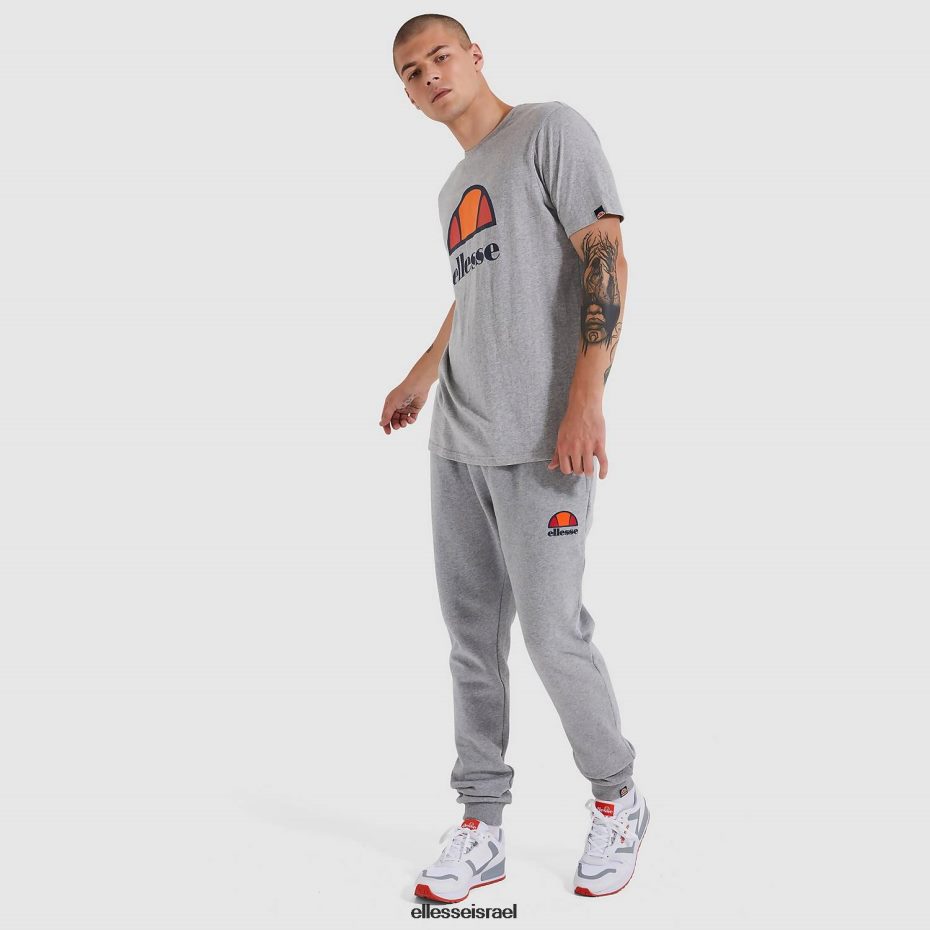Ellesse הַלבָּשָׁה חוואר אפור גברים מכנסי ריצה אווסט 8T0ZPV413