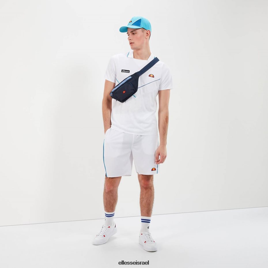 Ellesse הַלבָּשָׁה לבן גברים ברסי קצר 8T0ZPV417