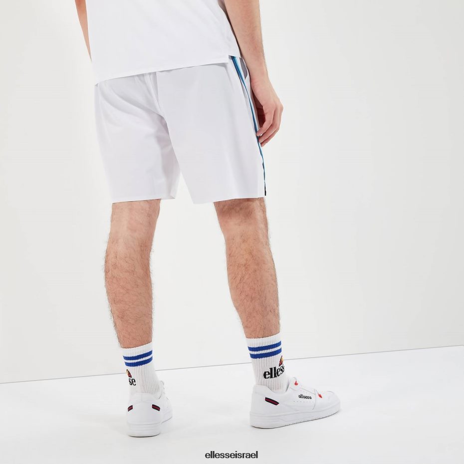Ellesse הַלבָּשָׁה לבן גברים ברסי קצר 8T0ZPV417