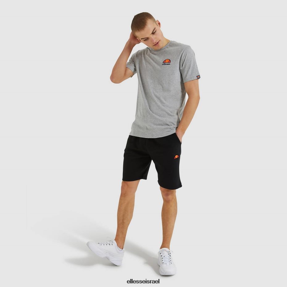 Ellesse הַלבָּשָׁה פֶּחָם אֶבֶן גברים מכנסי צמר נולי שחורים 8T0ZPV420