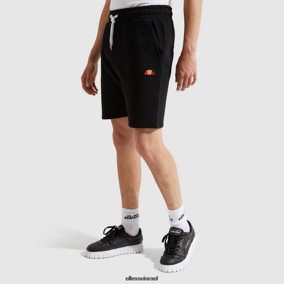 Ellesse הַלבָּשָׁה פֶּחָם אֶבֶן גברים מכנסי צמר נולי שחורים 8T0ZPV420