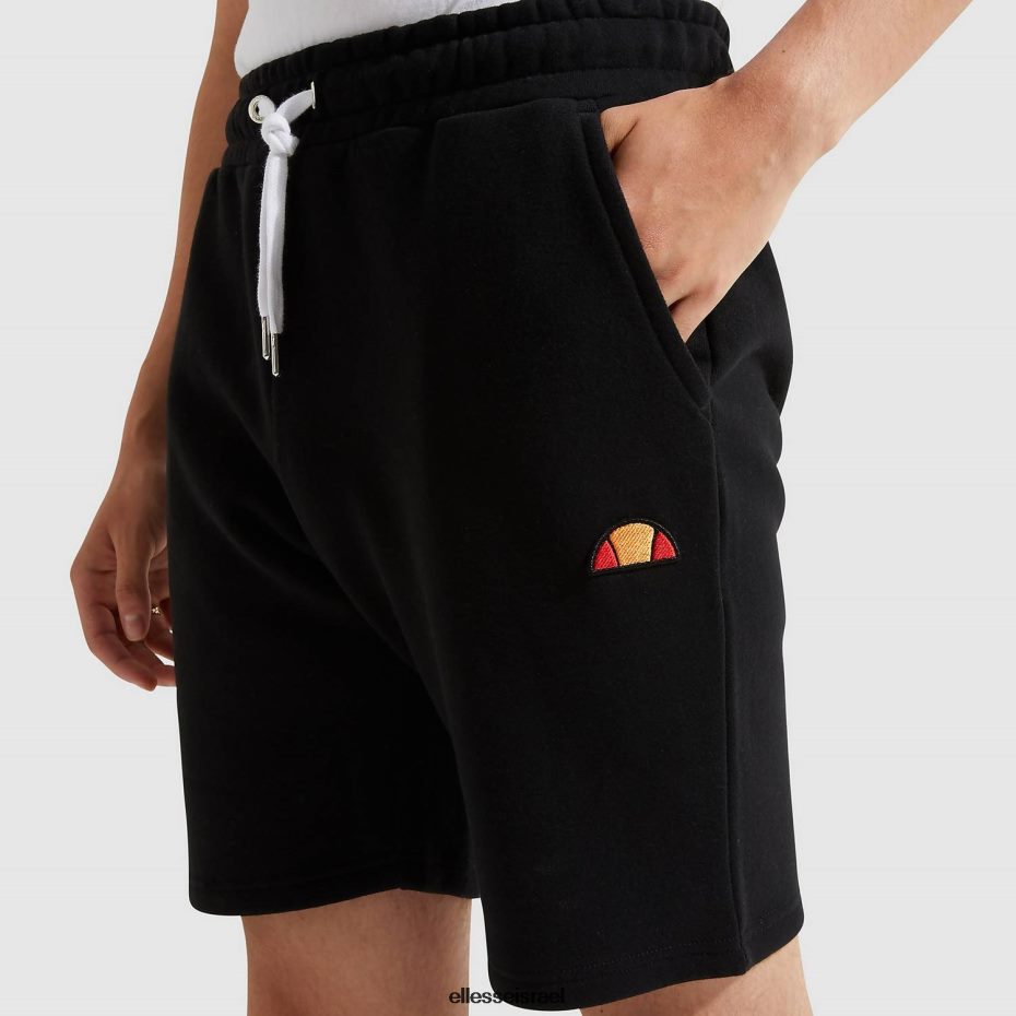 Ellesse הַלבָּשָׁה פֶּחָם אֶבֶן גברים מכנסי צמר נולי שחורים 8T0ZPV420