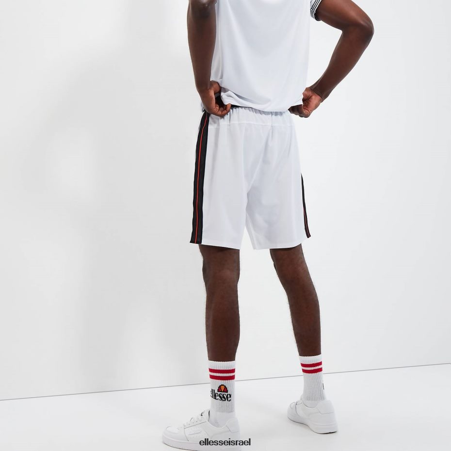 Ellesse הַלבָּשָׁה לבן גברים קצר קבוע 8T0ZPV423