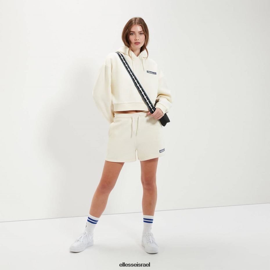 Ellesse הַלבָּשָׁה צבע קרם נשים קריה קרופ הודי 8T0ZPV42