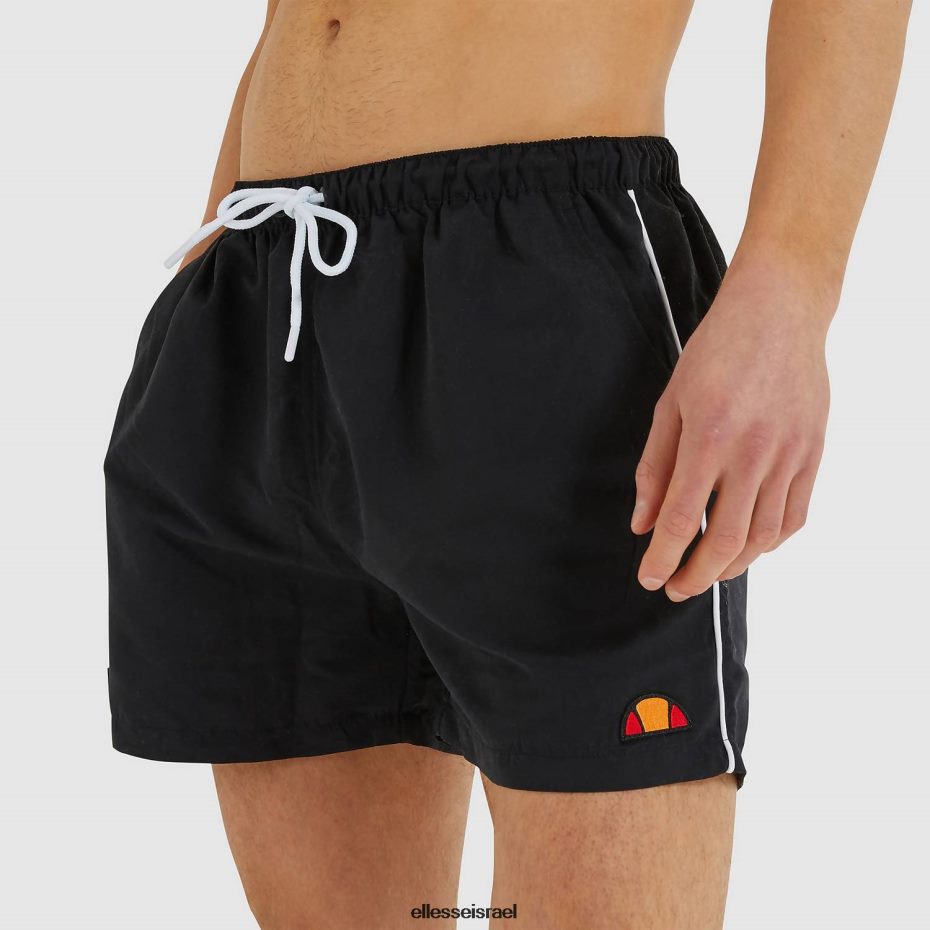 Ellesse הַלבָּשָׁה שָׁחוֹר גברים מכנסי ים קצרים 8T0ZPV437