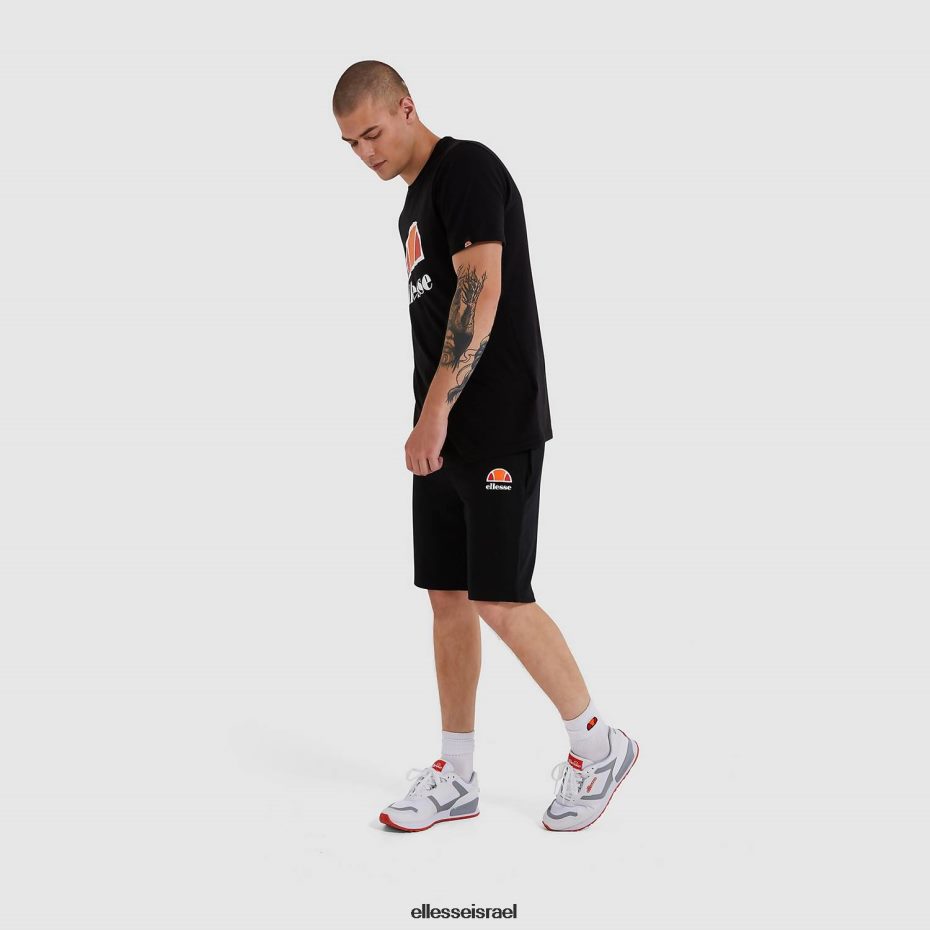 Ellesse הַלבָּשָׁה שָׁחוֹר גברים מכנסיים קצרים של קרביז 8T0ZPV439