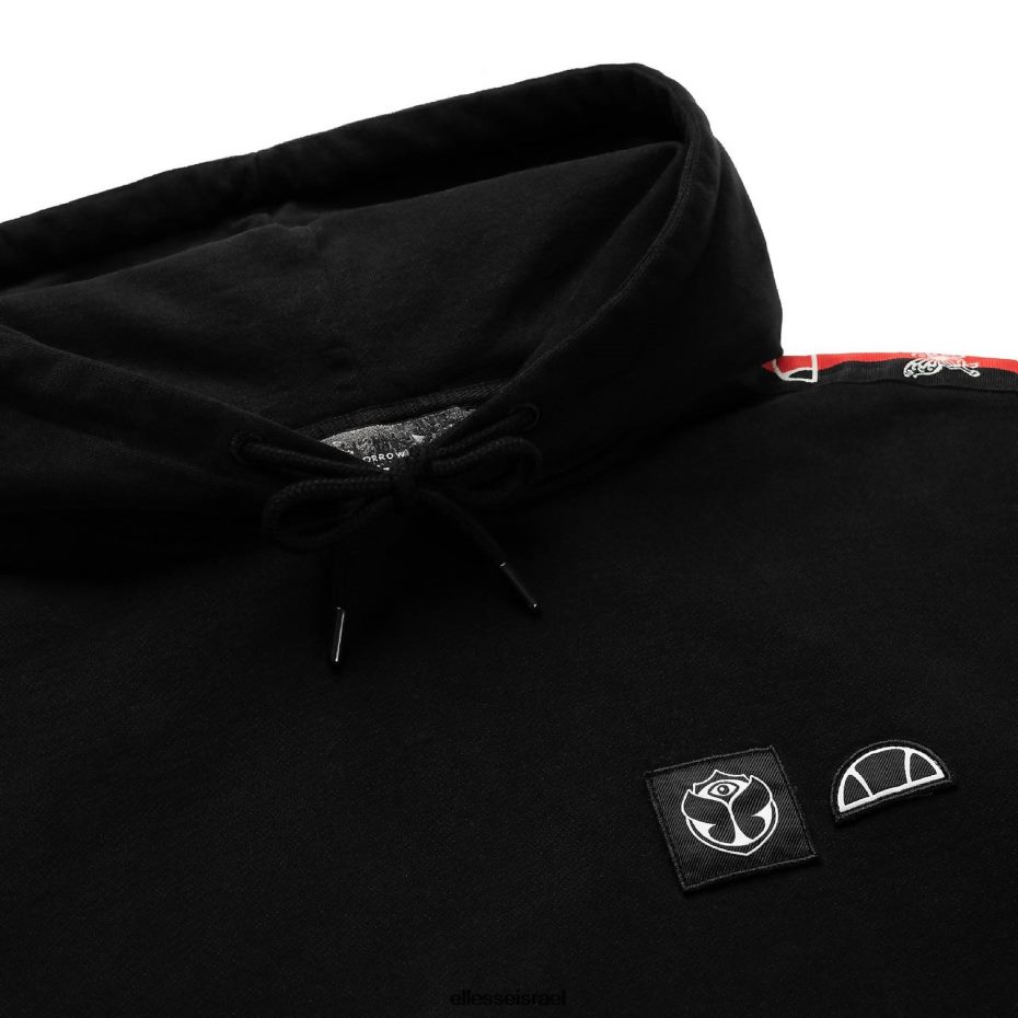 Ellesse הַלבָּשָׁה שָׁחוֹר לִשְׁנֵי הַמִינִים קפוצ'ון מחרלנד 8T0ZPV44