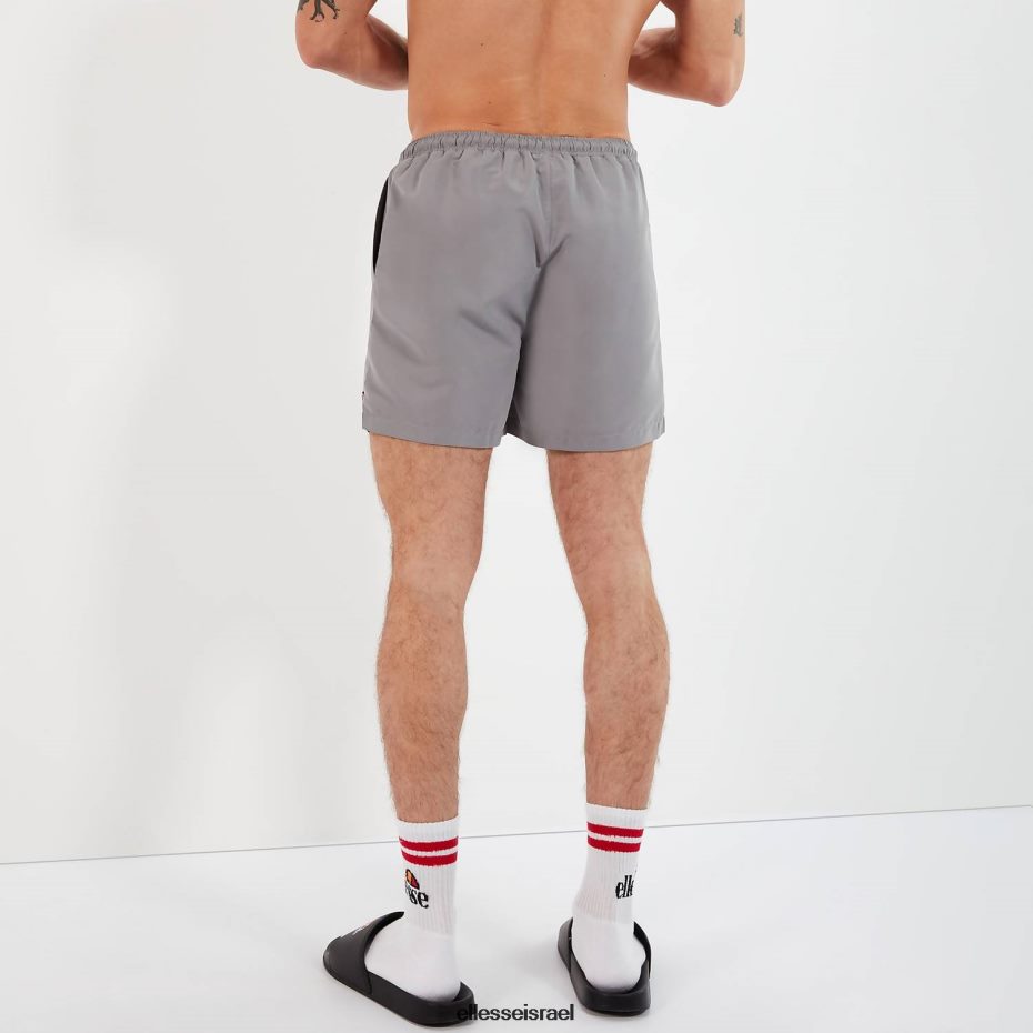 Ellesse הַלבָּשָׁה אפור גברים אבירים שוחים קצר 8T0ZPV450