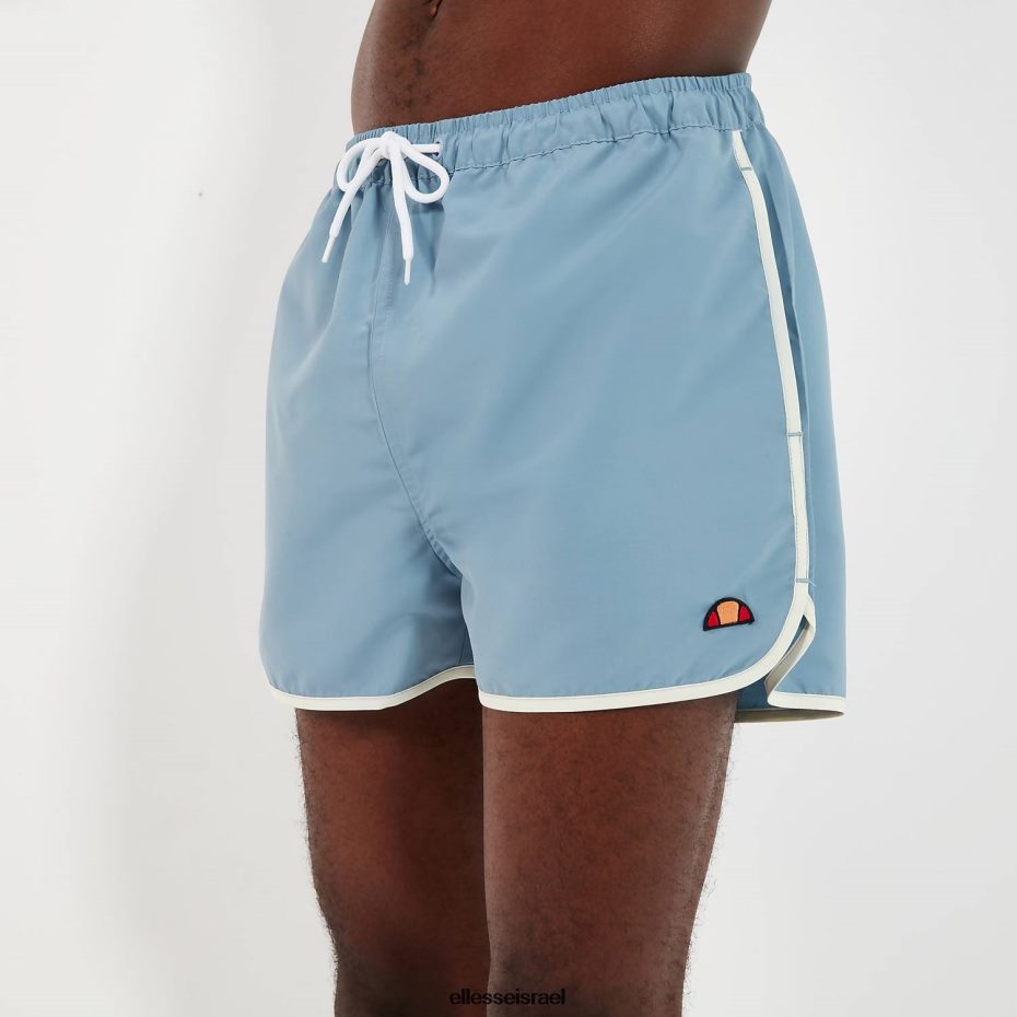Ellesse הַלבָּשָׁה כחול בהיר גברים ביתנים שוחים קצרים 8T0ZPV451