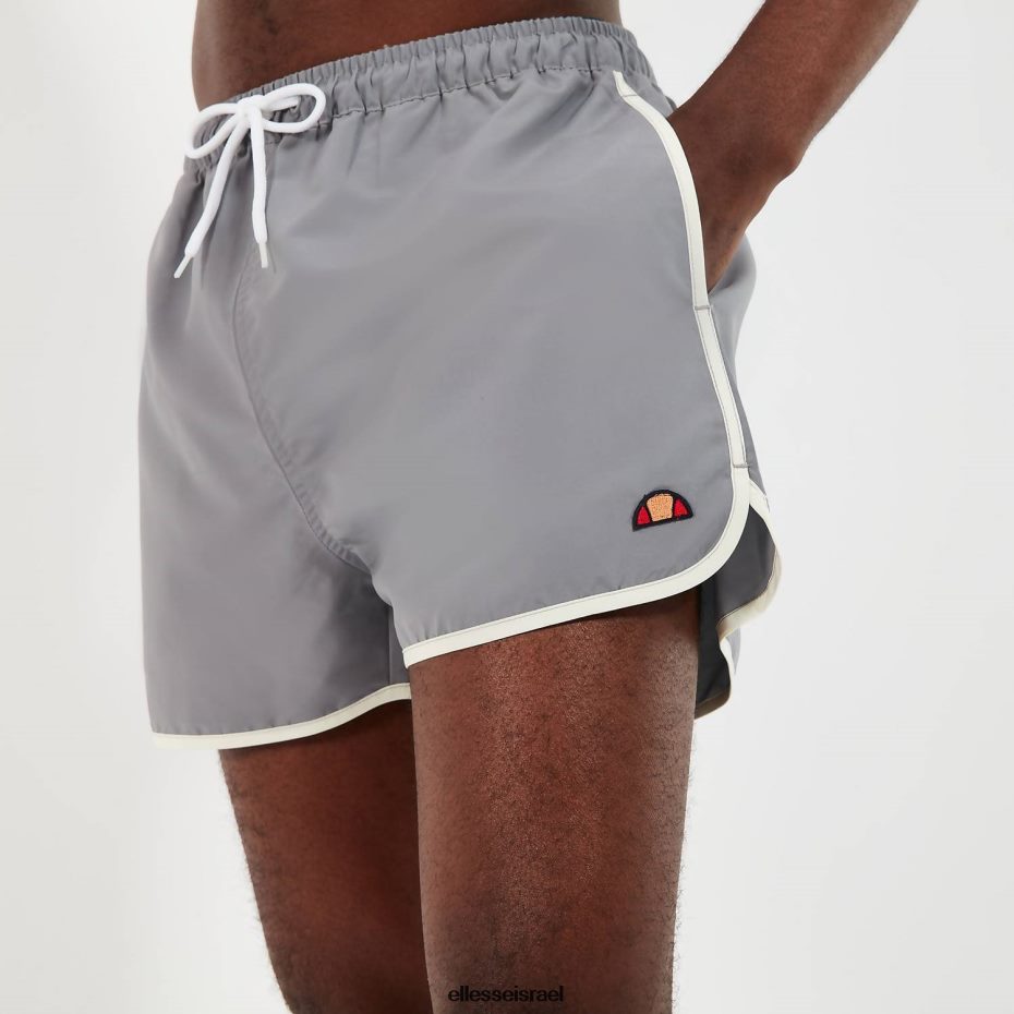 Ellesse הַלבָּשָׁה אפור גברים ביתנים שוחים קצרים 8T0ZPV452