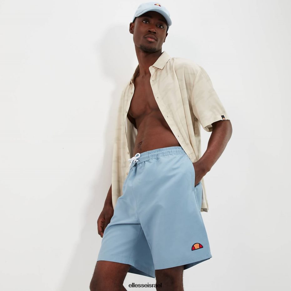 Ellesse הַלבָּשָׁה כחול בהיר גברים מאדמה לשחות קצר 8T0ZPV455