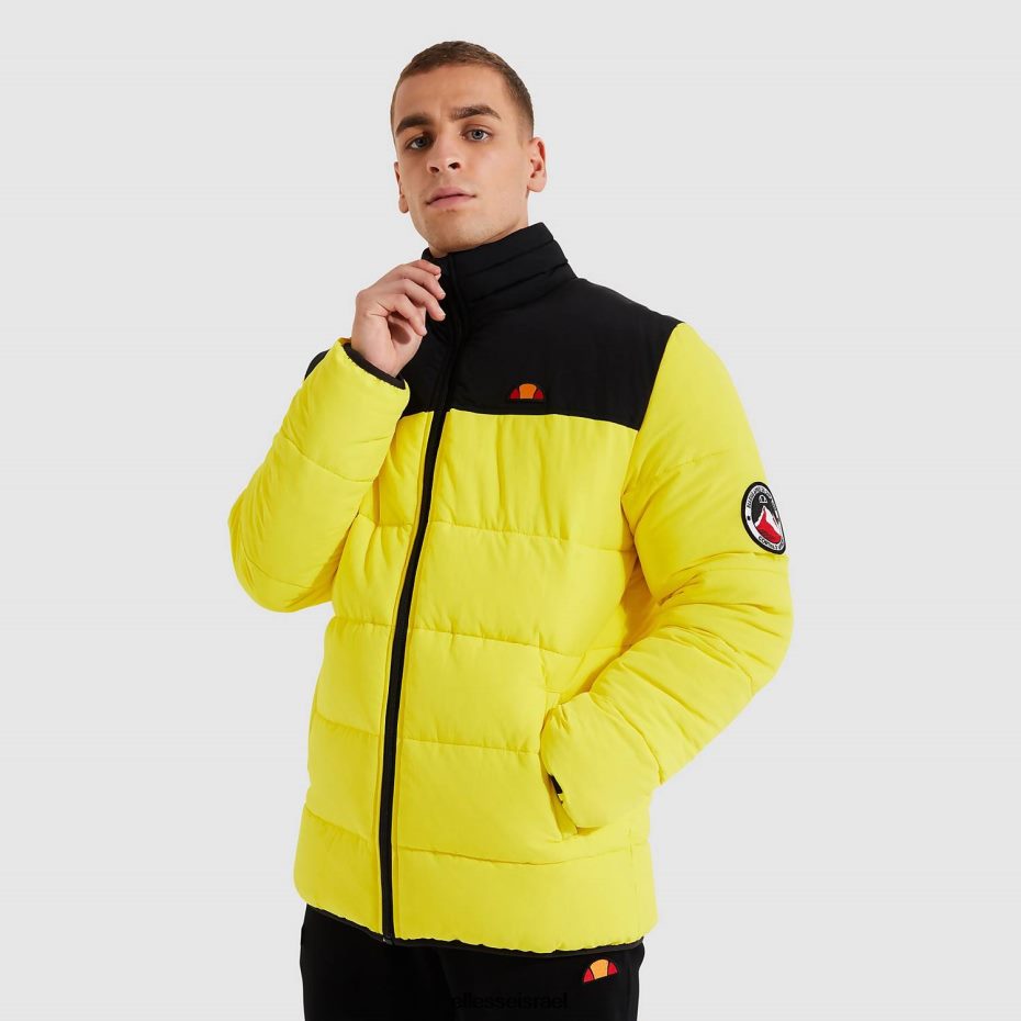 Ellesse הַלבָּשָׁה צהוב גברים ז'קט ערפילית 8T0ZPV467