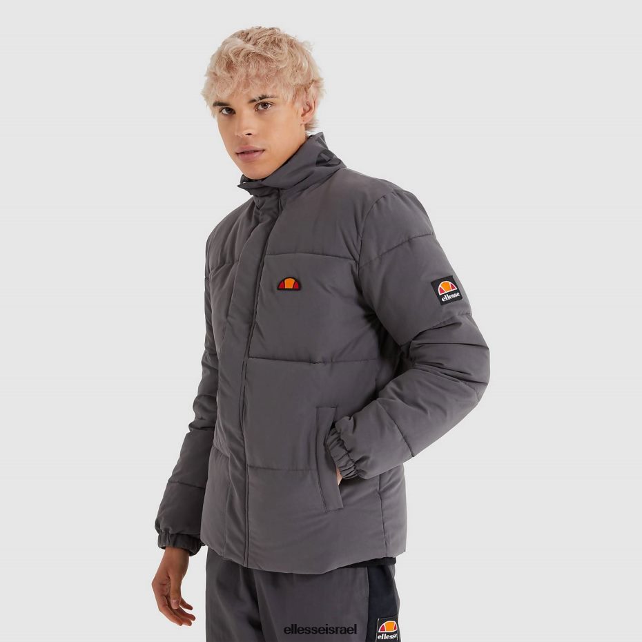 Ellesse הַלבָּשָׁה אפור כהה גברים ז'קט מרופד איגריס 8T0ZPV468