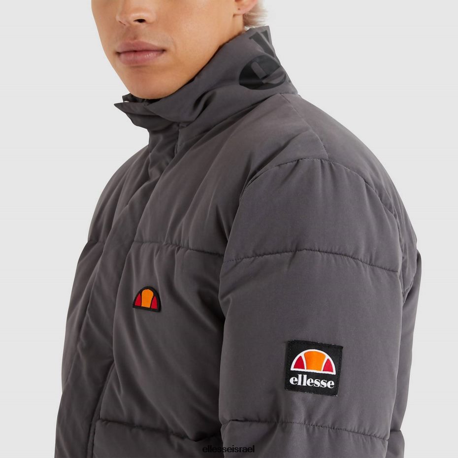 Ellesse הַלבָּשָׁה אפור כהה גברים ז'קט מרופד איגריס 8T0ZPV468