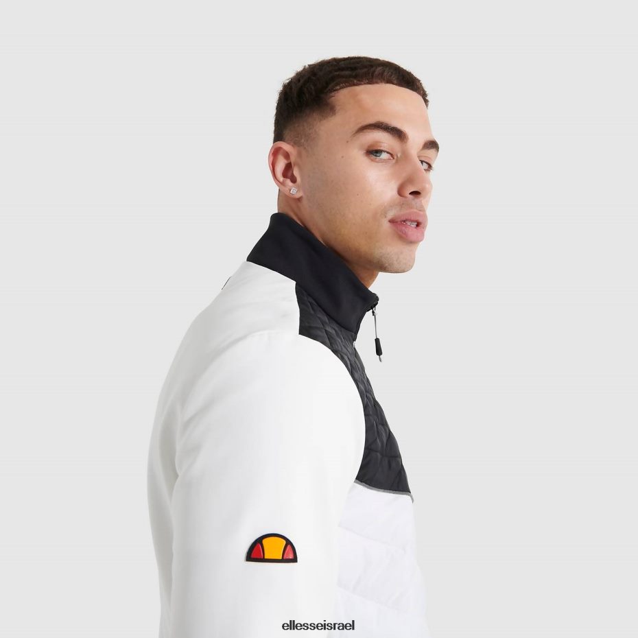 Ellesse הַלבָּשָׁה לבן גברים ז'קט באסון 8T0ZPV469