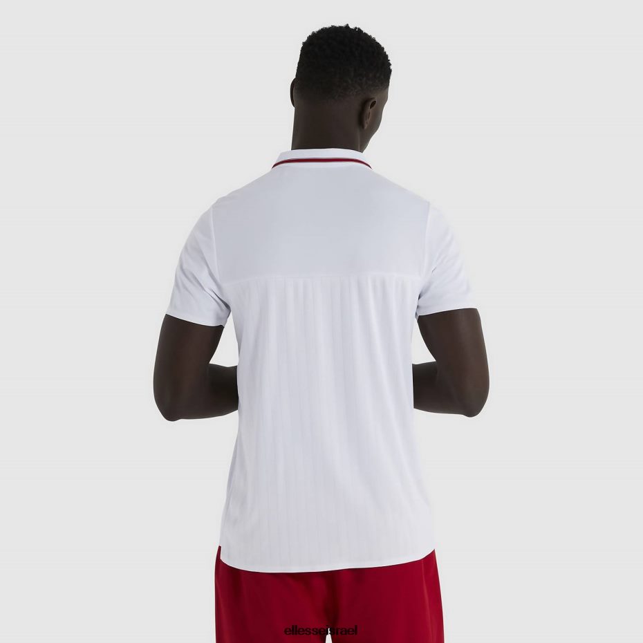 Ellesse הַלבָּשָׁה לבן גברים חולצת פולו קרוז 8T0ZPV476
