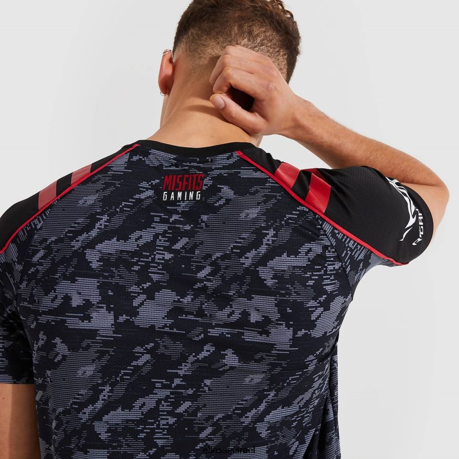 Ellesse הַלבָּשָׁה שָׁחוֹר גברים טי תקלה 8T0ZPV482