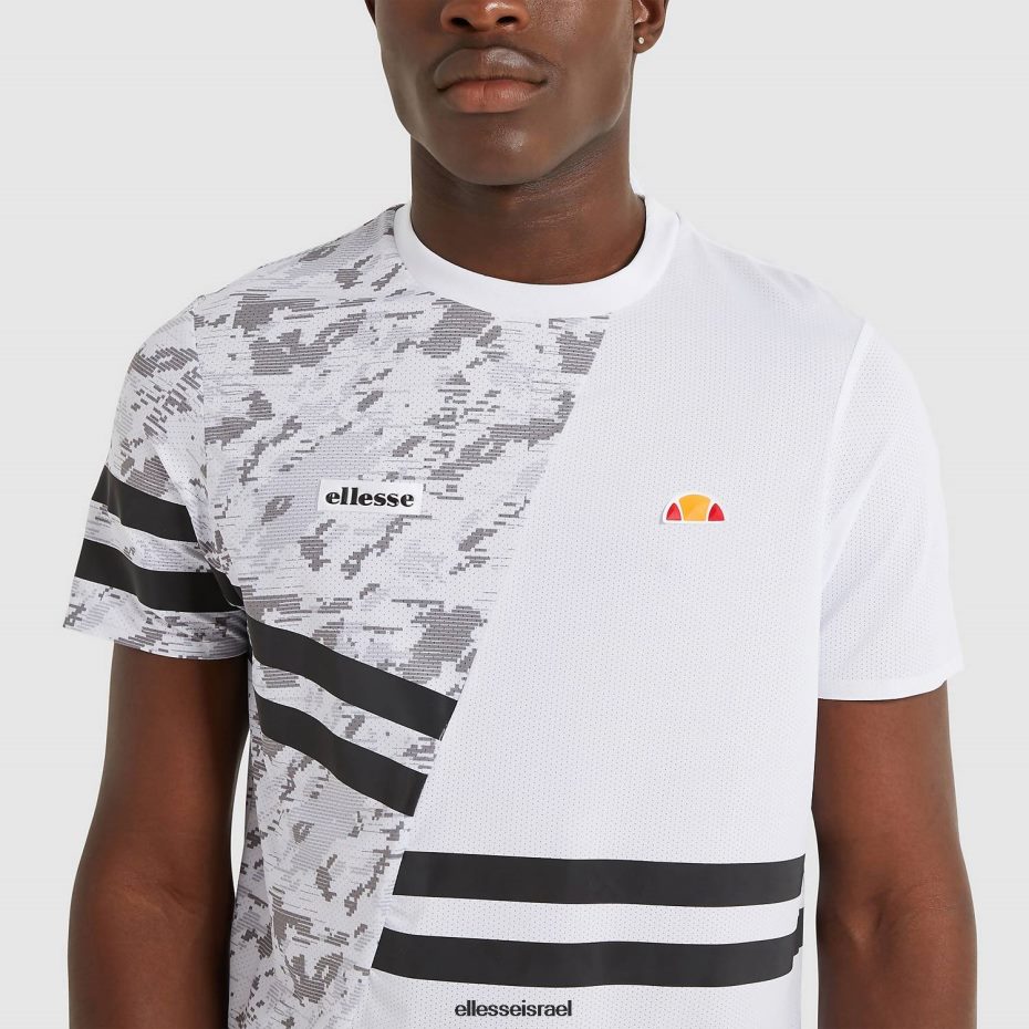 Ellesse הַלבָּשָׁה לבן גברים טי ספרתי 8T0ZPV485