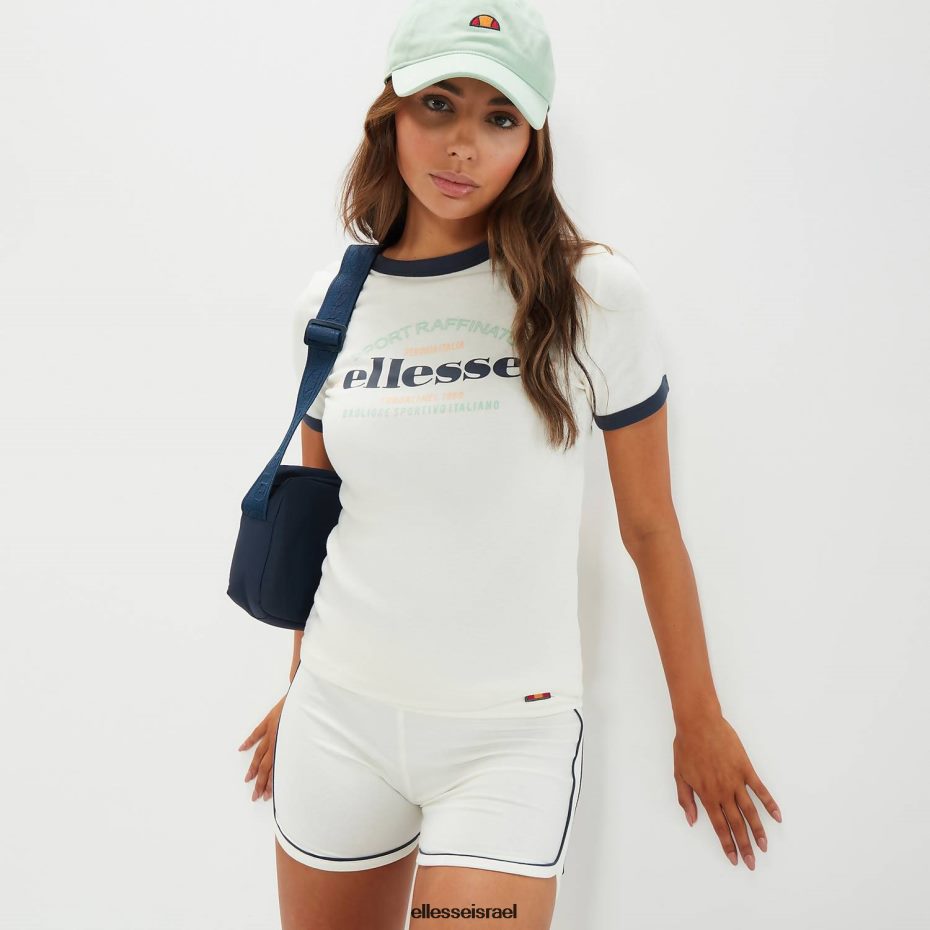 Ellesse הַלבָּשָׁה צבע קרם נשים טי טלאני 8T0ZPV50