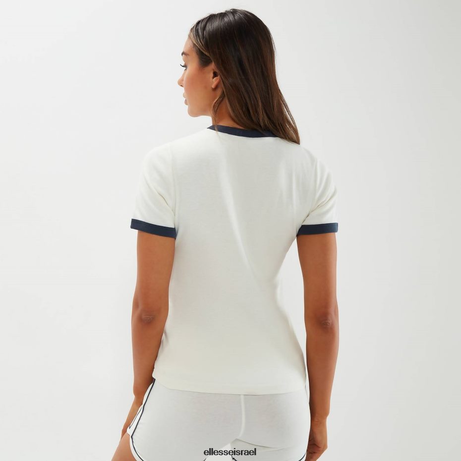 Ellesse הַלבָּשָׁה צבע קרם נשים טי טלאני 8T0ZPV50
