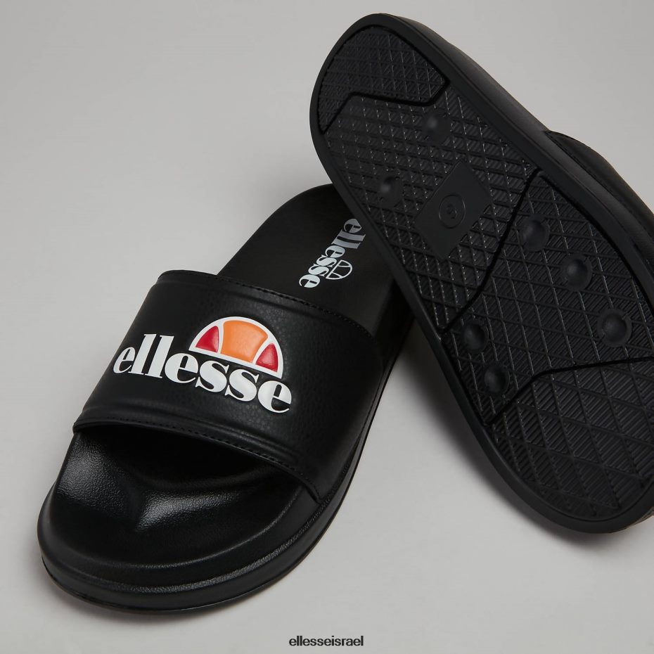 Ellesse נעליים שָׁחוֹר נשים שקופית פיליפלטה 8T0ZPV537