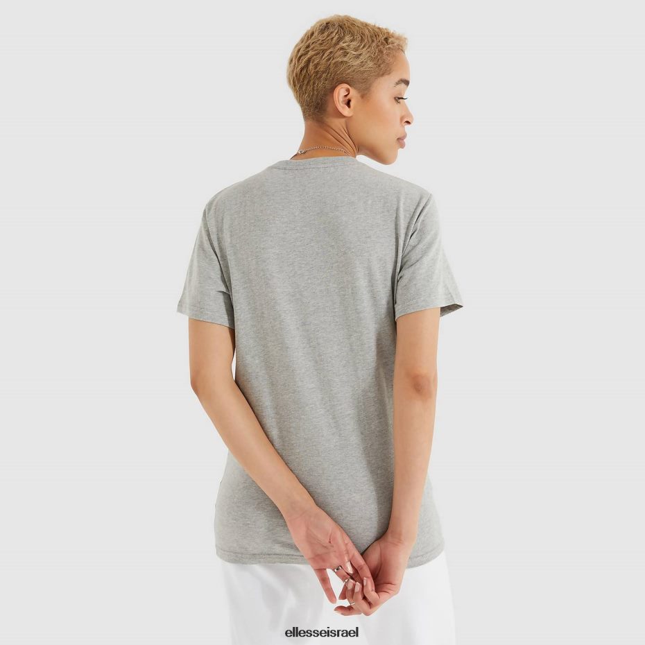 Ellesse הַלבָּשָׁה חוואר אפור נשים חולצת טריקו של אלבני 8T0ZPV60