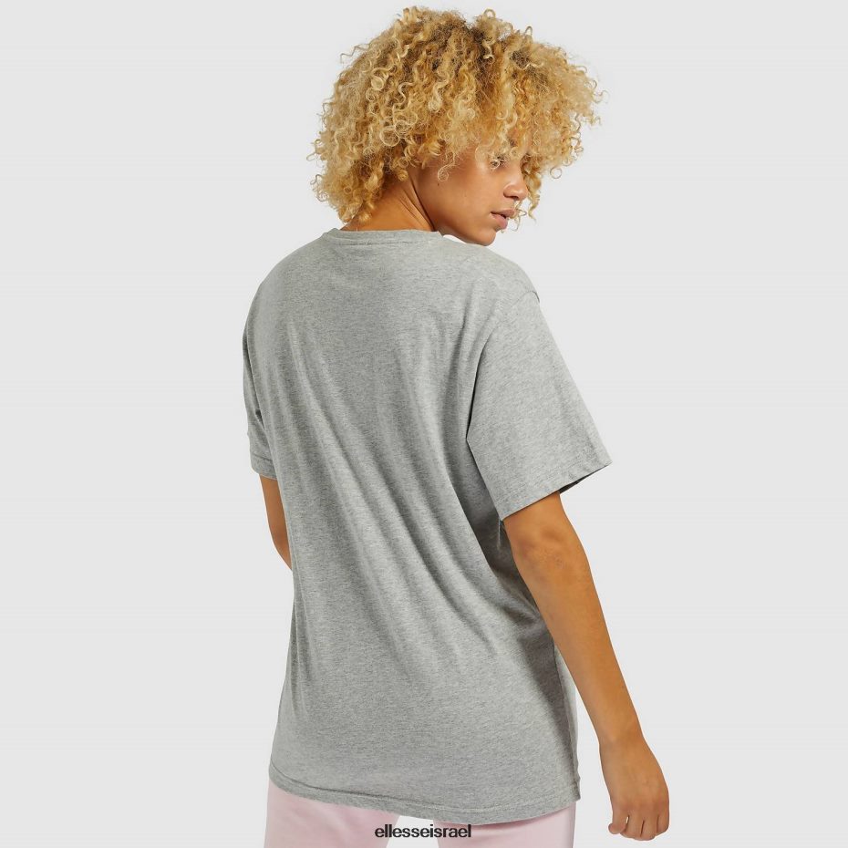 Ellesse הַלבָּשָׁה חוואר אפור נשים חולצת טריקו של אלבני 8T0ZPV60