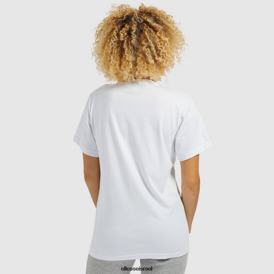 Ellesse הַלבָּשָׁה לבן נשים חולצת טריקו של אלבני 8T0ZPV62