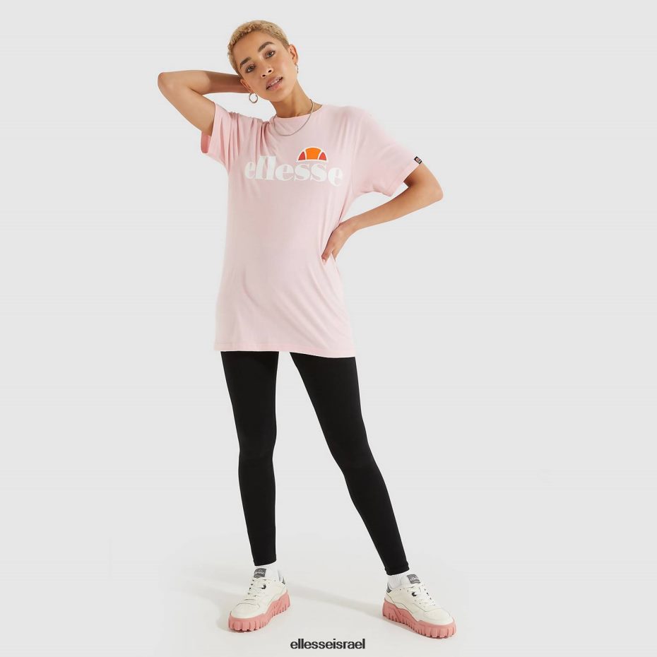 Ellesse הַלבָּשָׁה ורוד בהיר נשים חולצת טריקו של אלבני 8T0ZPV63
