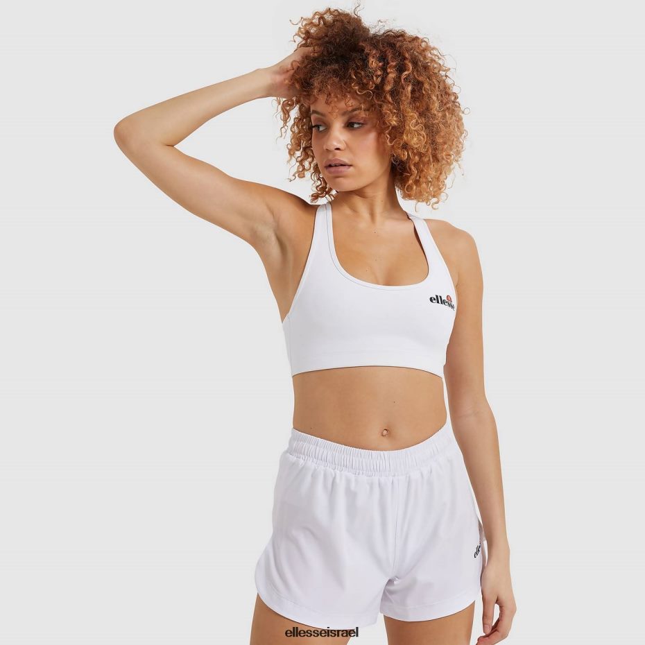Ellesse הַלבָּשָׁה לבן נשים חולצת חזייה סוסטינו 8T0ZPV64
