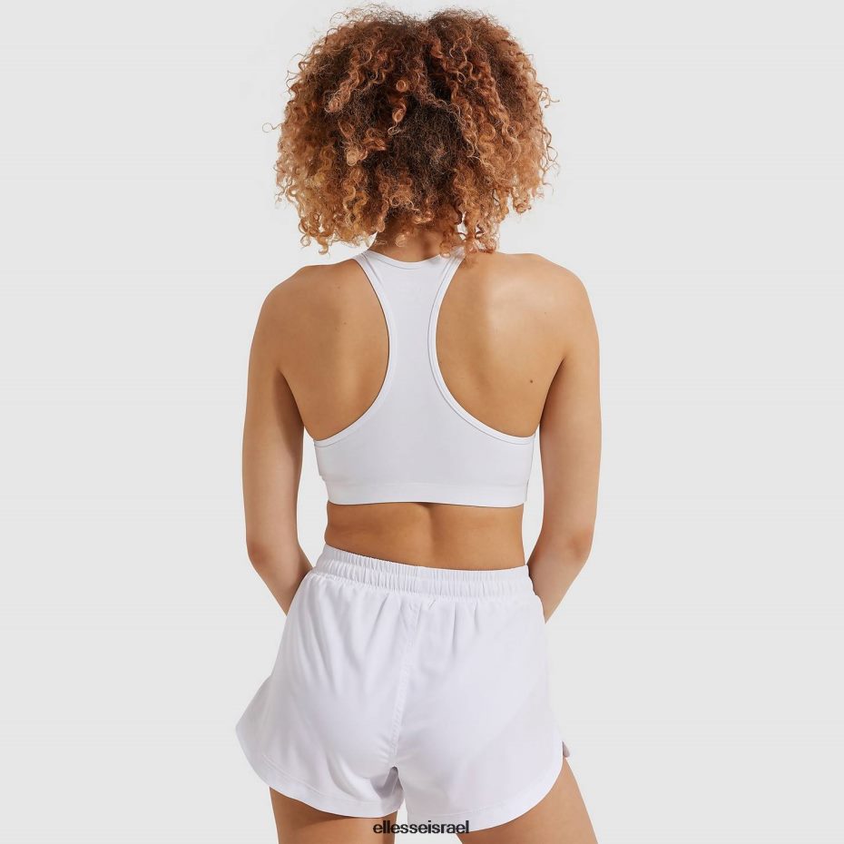 Ellesse הַלבָּשָׁה לבן נשים חולצת חזייה סוסטינו 8T0ZPV64