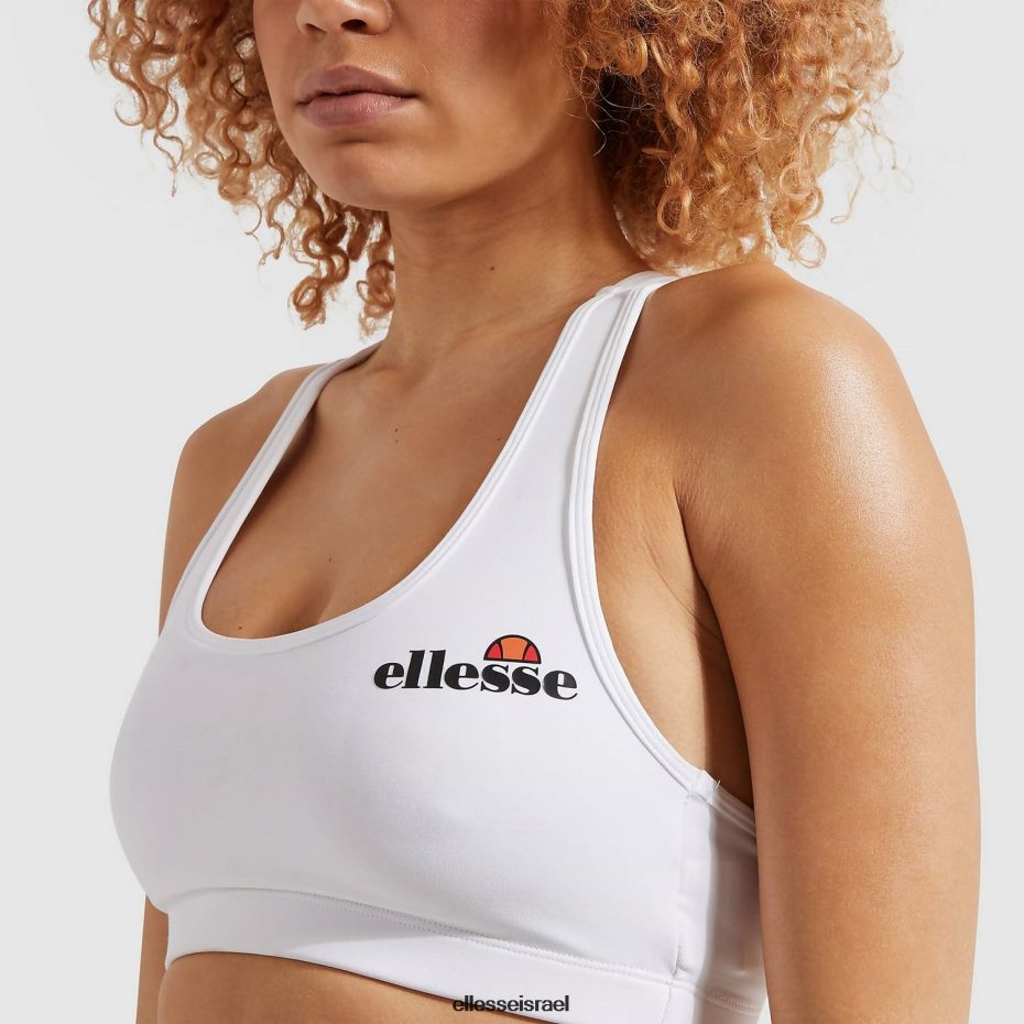 Ellesse הַלבָּשָׁה לבן נשים חולצת חזייה סוסטינו 8T0ZPV64