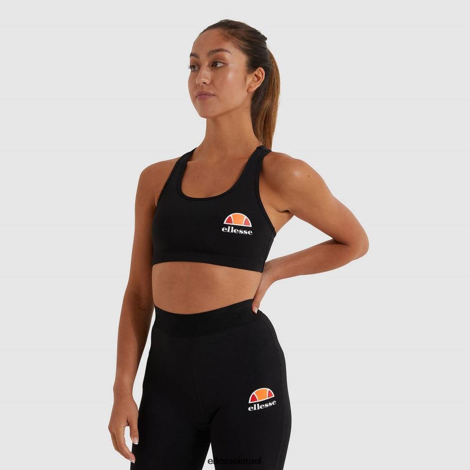 Ellesse הַלבָּשָׁה שָׁחוֹר נשים חולצת חזייה סוסטינו 8T0ZPV65
