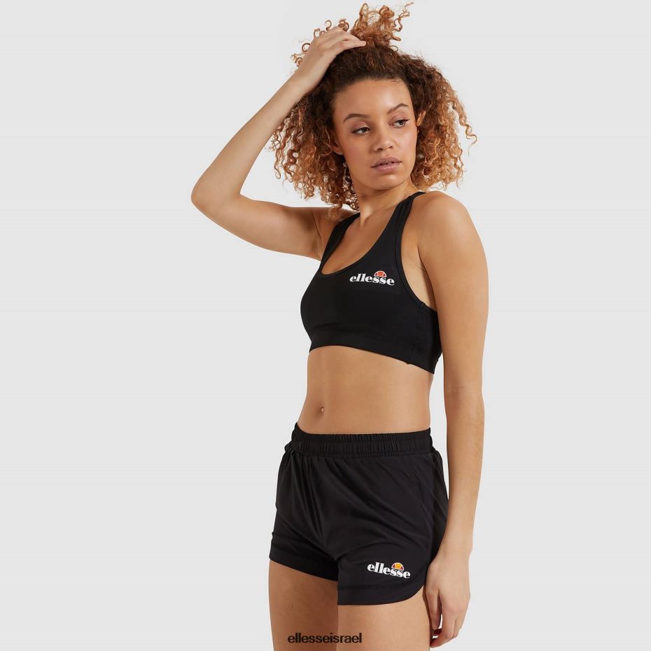 Ellesse הַלבָּשָׁה שָׁחוֹר נשים חולצת חזייה סוסטינו 8T0ZPV65
