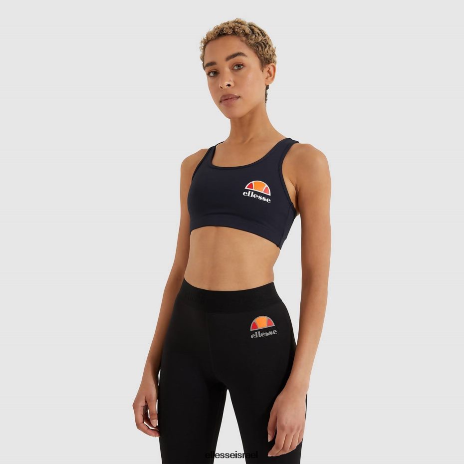 Ellesse הַלבָּשָׁה חיל הים נשים חולצת חזייה סוסטינו 8T0ZPV66