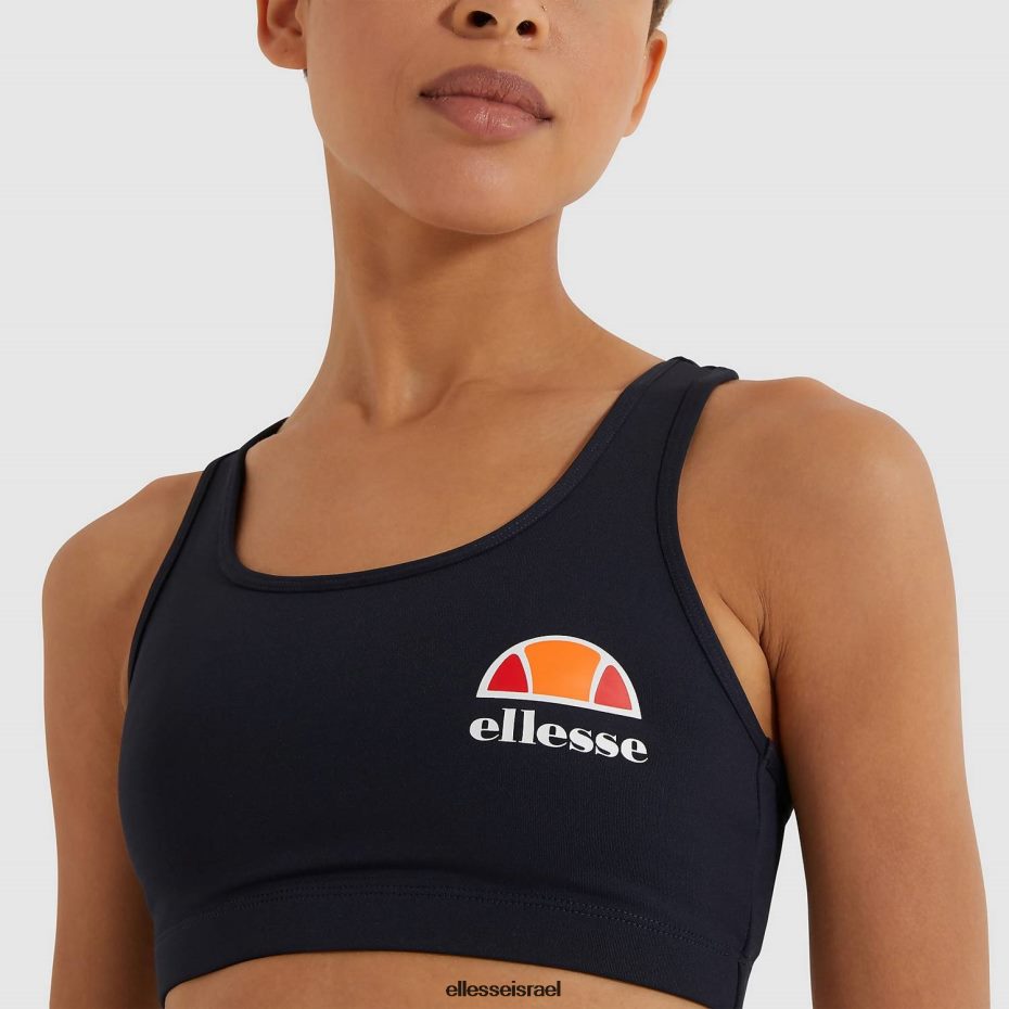 Ellesse הַלבָּשָׁה חיל הים נשים חולצת חזייה סוסטינו 8T0ZPV66