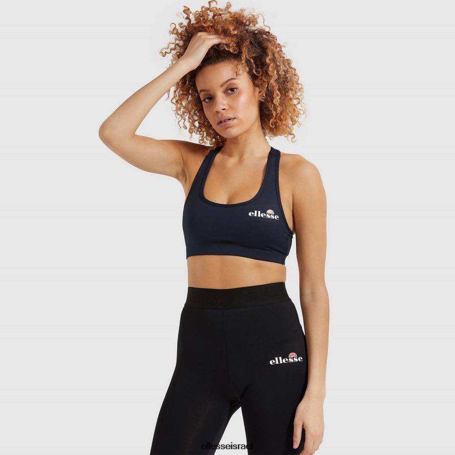 Ellesse הַלבָּשָׁה חיל הים נשים חולצת חזייה סוסטינו 8T0ZPV66
