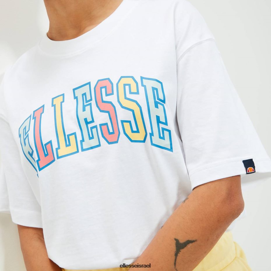 Ellesse הַלבָּשָׁה לבן לִשְׁנֵי הַמִינִים טי קליפסי 8T0ZPV72