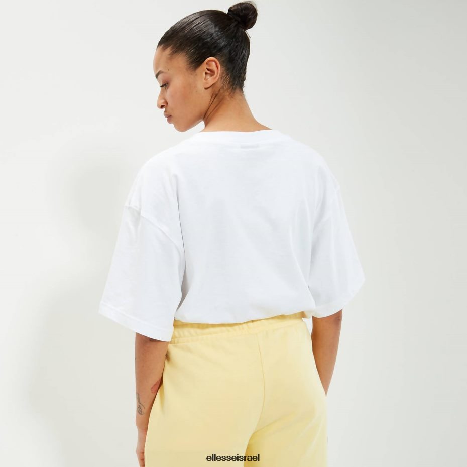Ellesse הַלבָּשָׁה לבן לִשְׁנֵי הַמִינִים טי קליפסי 8T0ZPV72