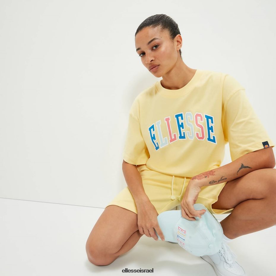 Ellesse הַלבָּשָׁה צהוב בהיר לִשְׁנֵי הַמִינִים טי קליפסי 8T0ZPV73