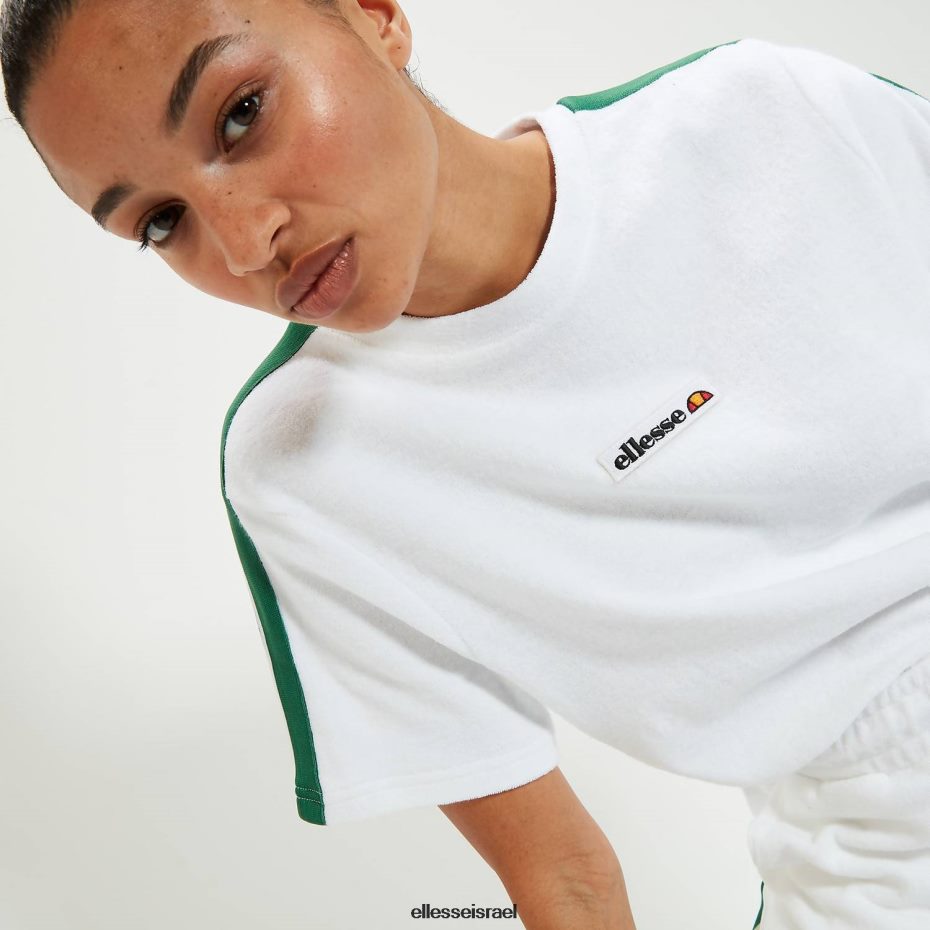 Ellesse הַלבָּשָׁה לבן לִשְׁנֵי הַמִינִים טי פיאריה 8T0ZPV78
